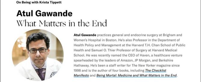 Atul Gawande Interview